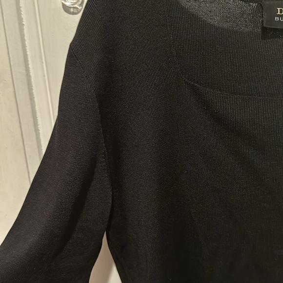 Vintage designer Dana Buchman top, black, sz XL, beautiful! 😻 ✨👚🍾 - Picture 3 of 6